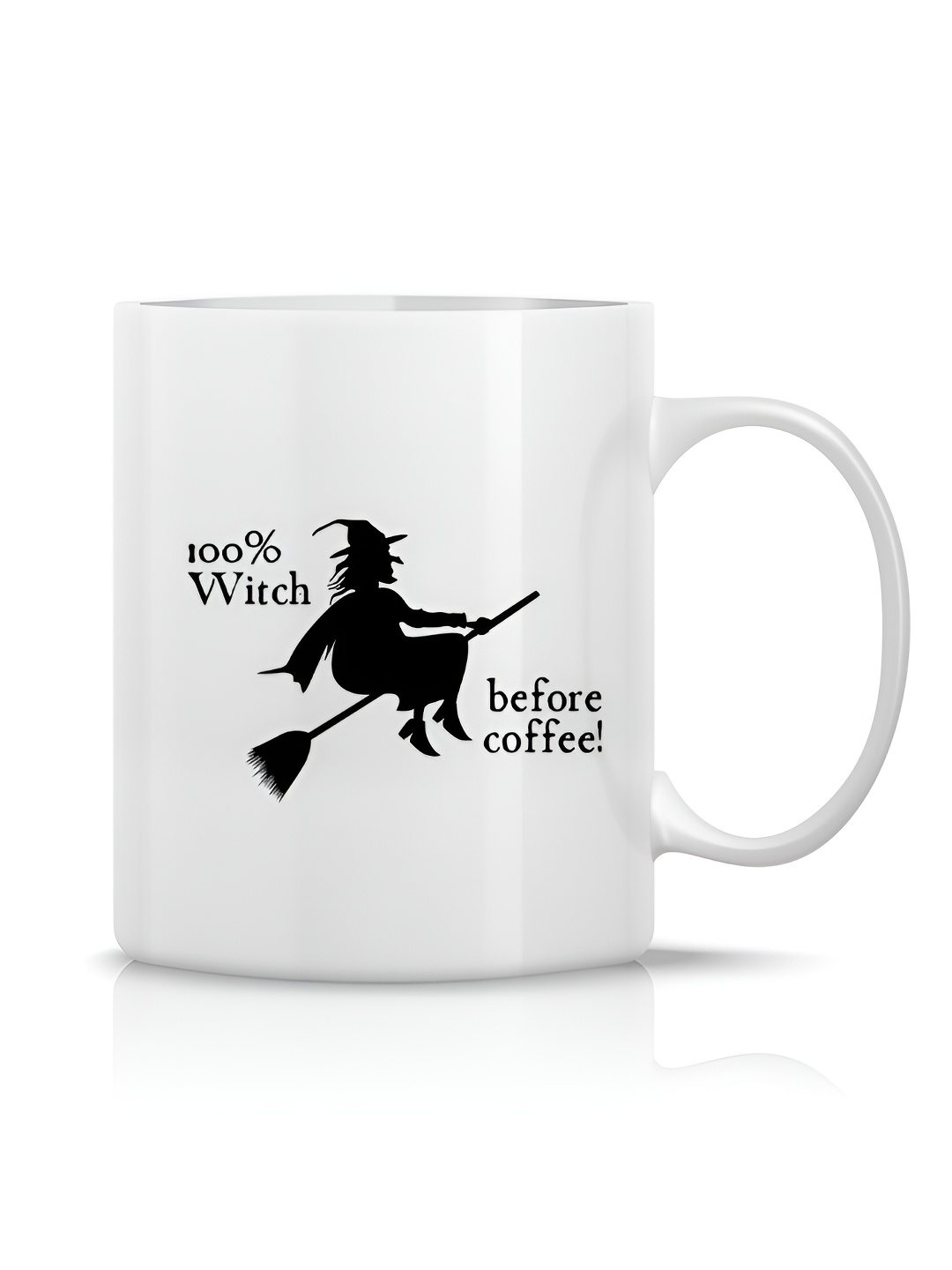 

The Decor Lane White Printed Ceramic Glossy Mugs