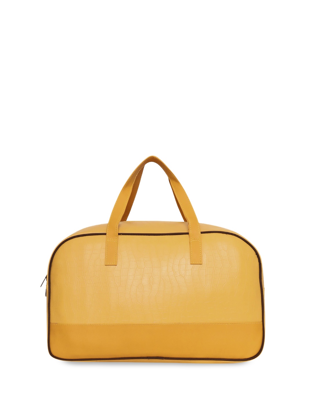

Nautica Medium Leather Duffel Bag, Yellow