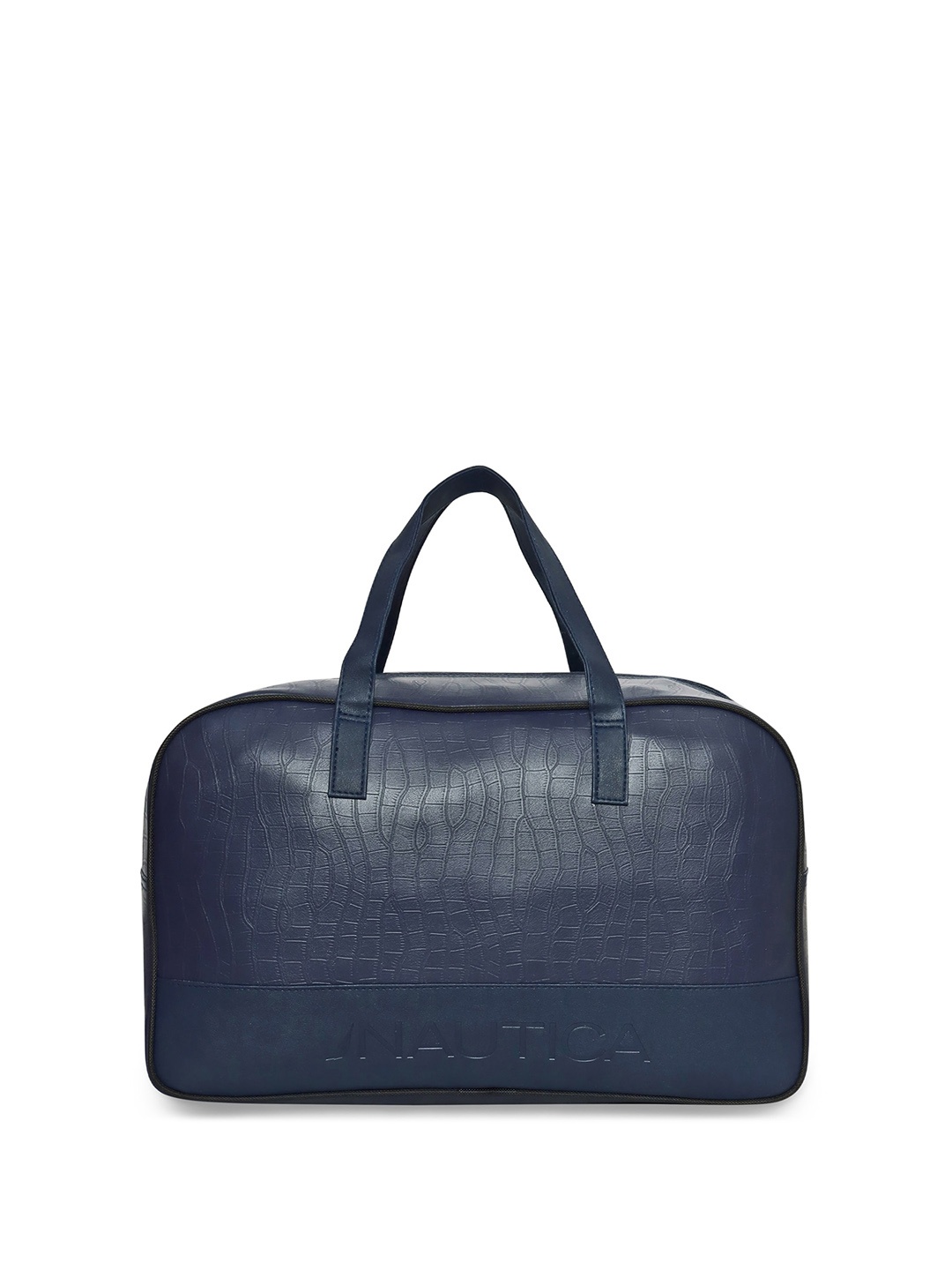 

Nautica Medium Leatherette Duffel Bag, Navy blue