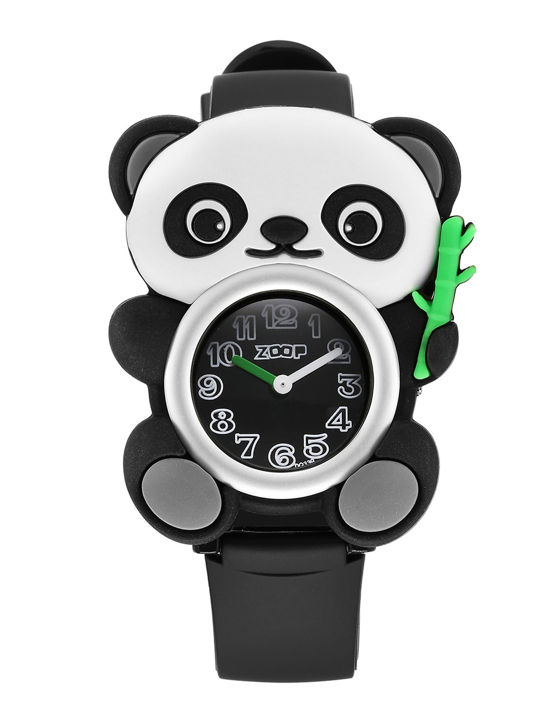 

ZOOP from TITAN Kids Printed Dial & Synthetic Straps Analogue Watch 16038PP01, Black