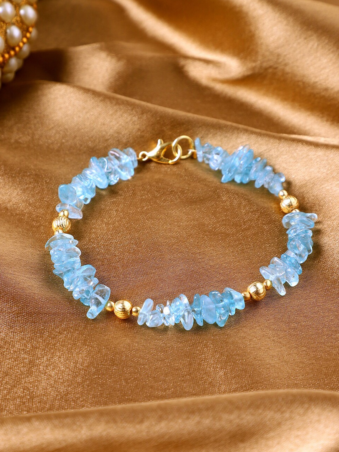 

TAG 7 Topaz Wraparound Bracelet, Blue