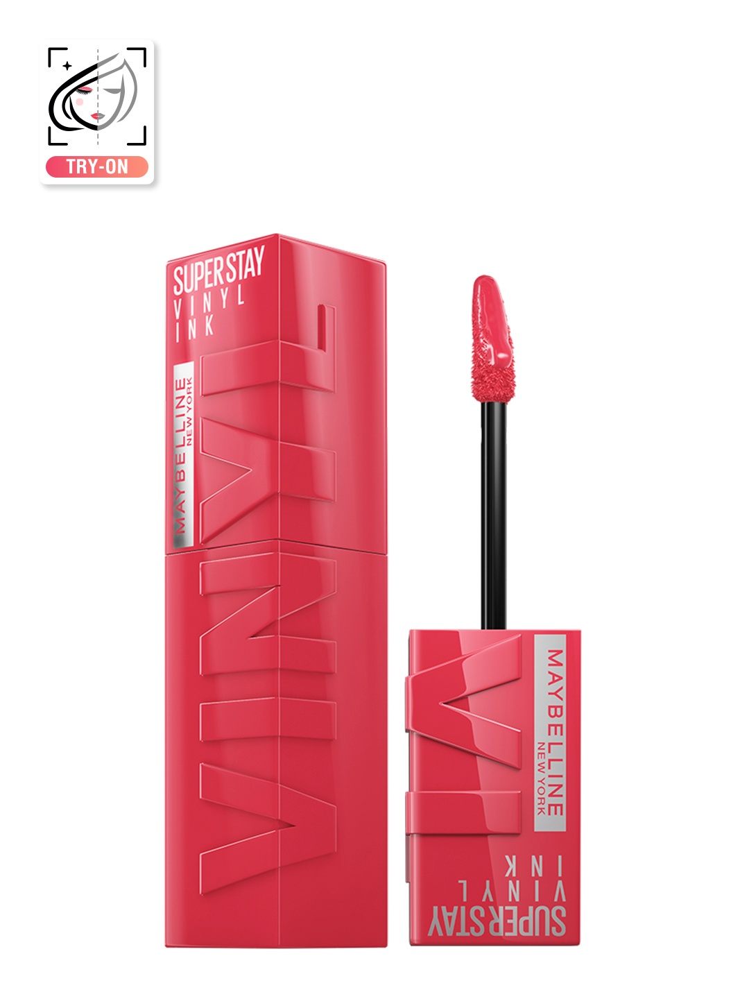 

Maybelline New York Super Stay Vinyl Ink Liquid Lipstick 4.2 ml - Tempting, Orange