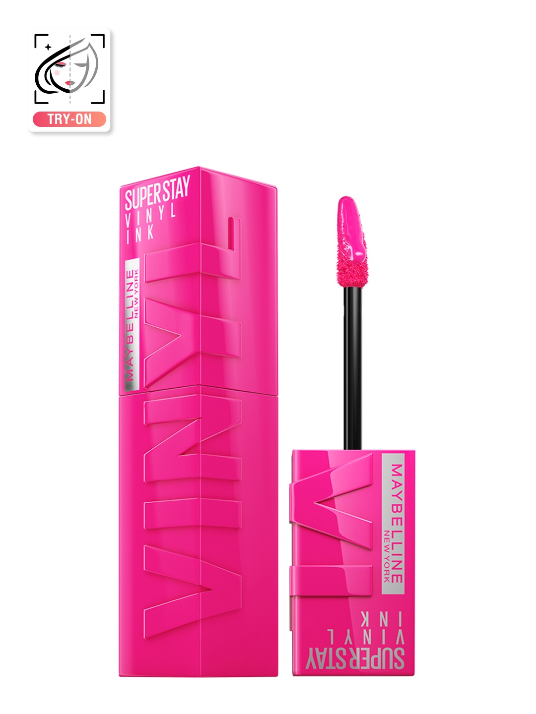 

Maybelline New York Super Stay Vinyl Ink Liquid Lipstick 4.2 ml - Striking, Pink