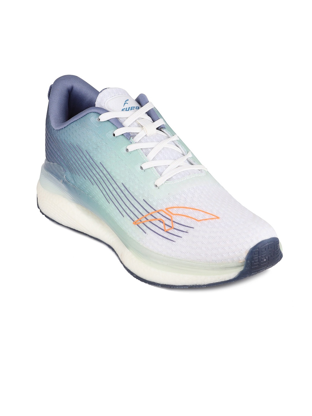 

FURO by Red Chief Men Textured Lace-Up Running Shoes, White