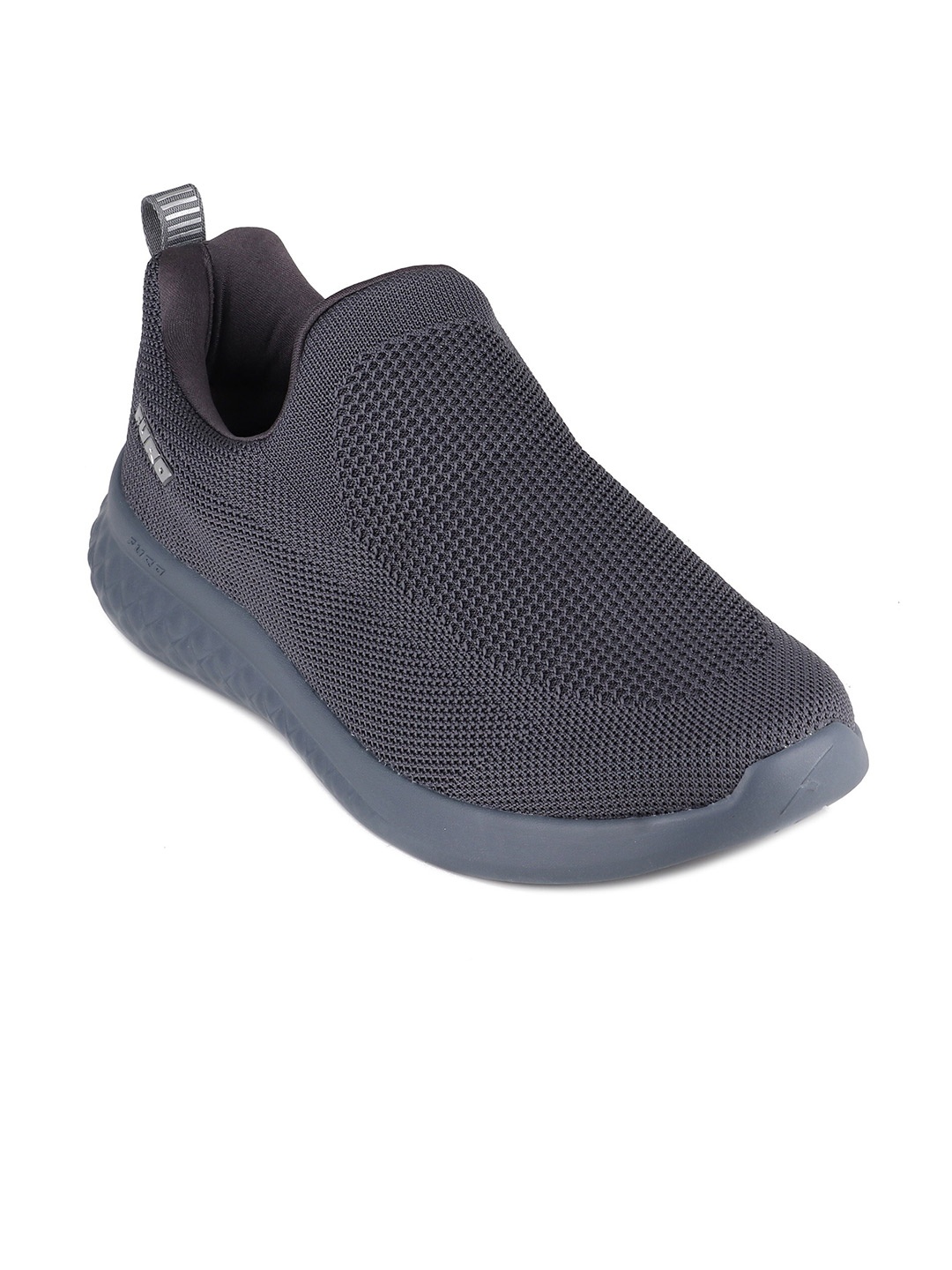 

FURO by Red Chief Men Textured Lace-Up Walking Shoes, Grey