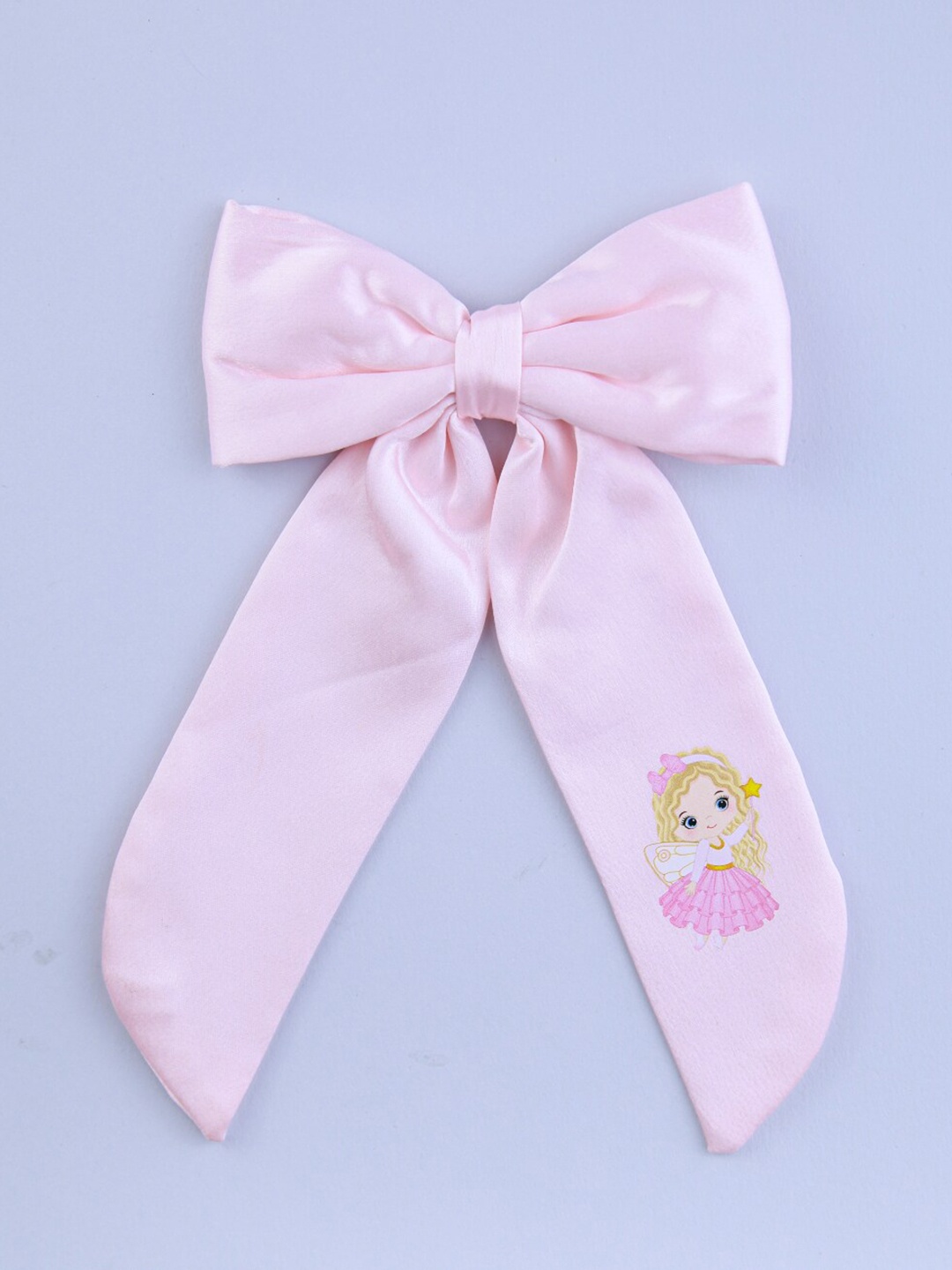 

Choko Girls Alligator Bow Detail Hair Clip, Pink