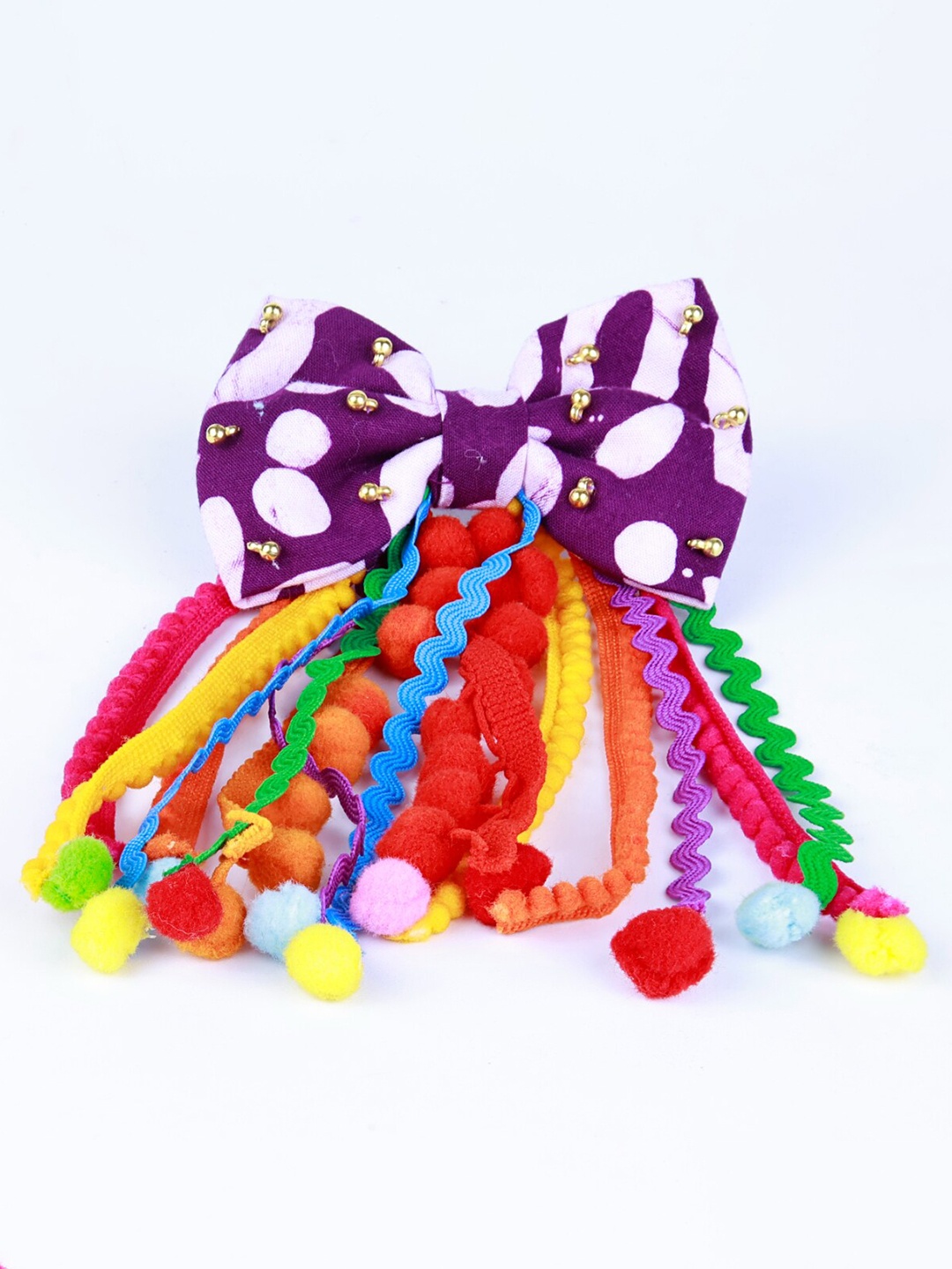 

Choko Girls Ponytail Holders, Purple