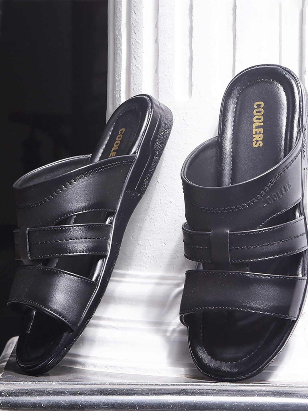 

Liberty Strappy Comfort Sandals, Black