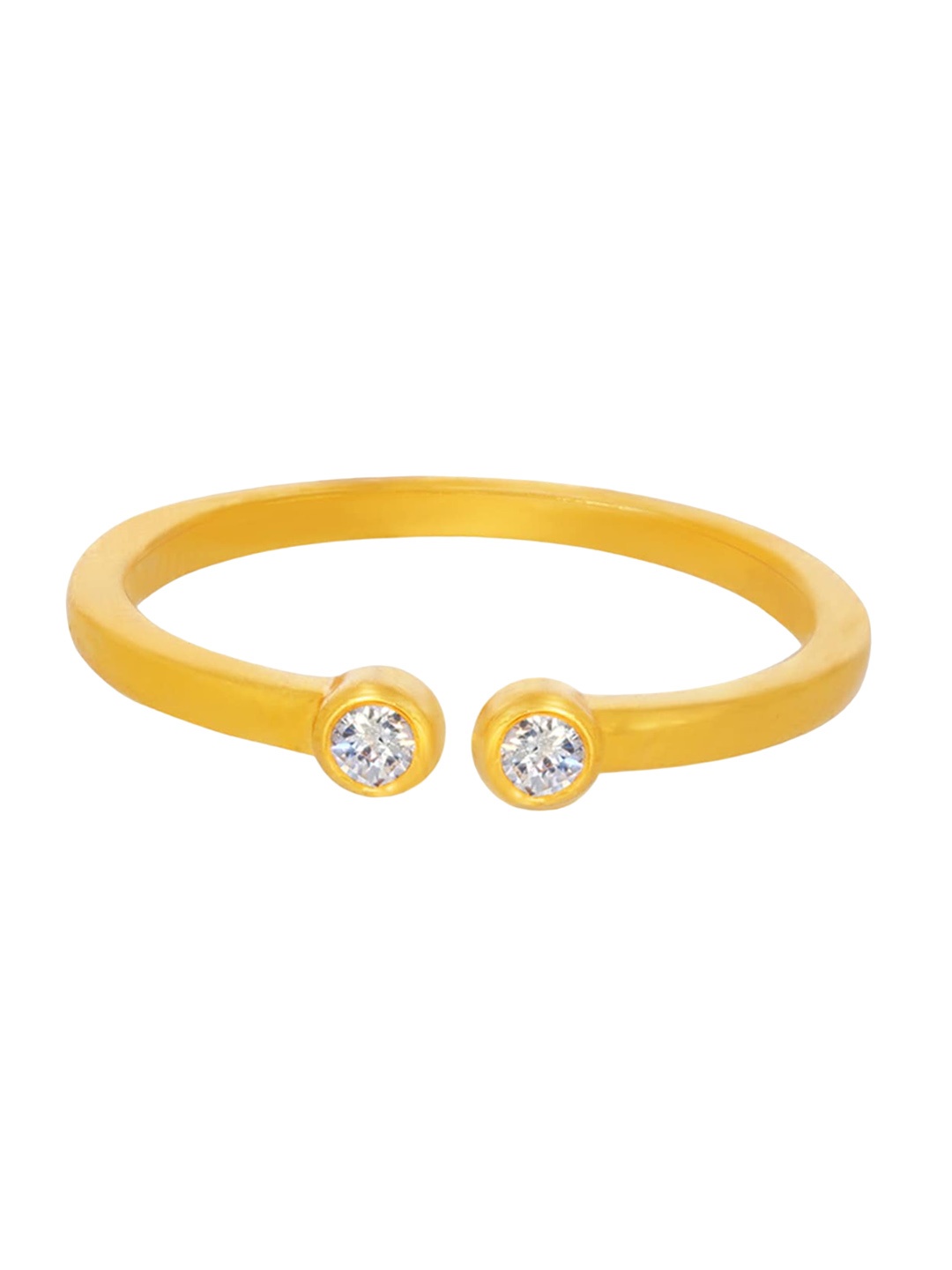 

BHIMA 22K Hallmark 916 Purity Yellow Gold Matte Molding Studs