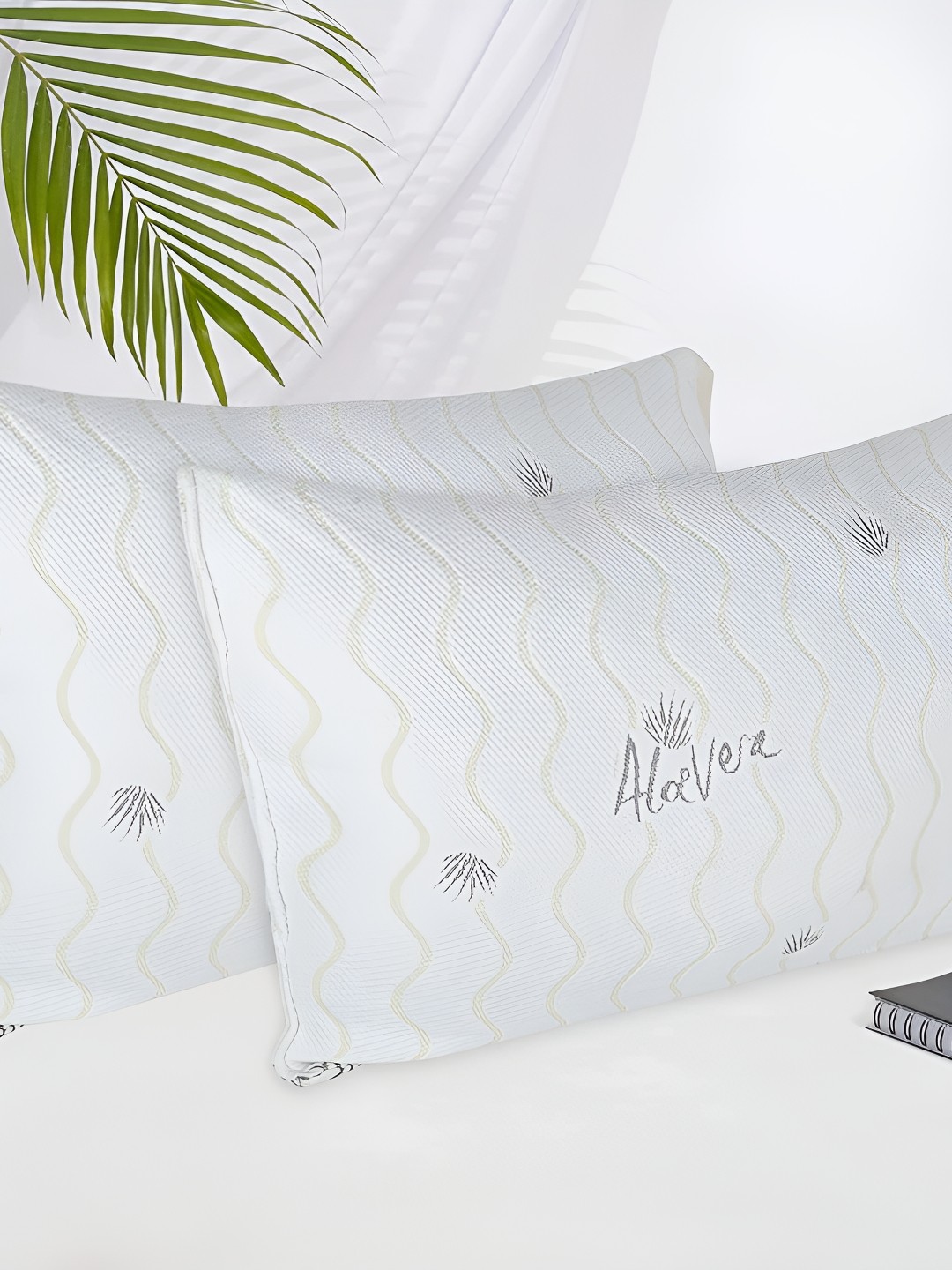 

Homerz White 2 Pcs Lightweight Sleep Pillows
