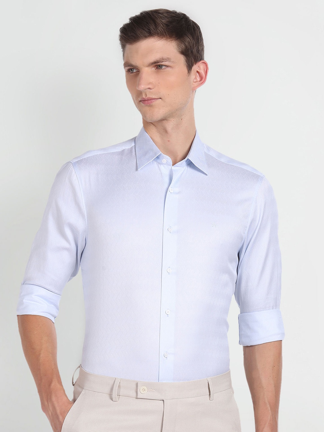 

Arrow Spread Collar Formal Shirt, Blue