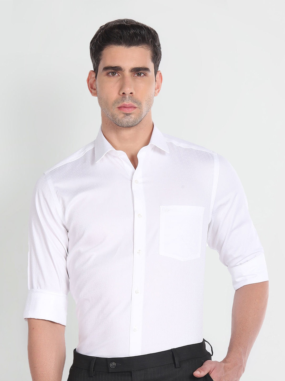 

Arrow Opaque Cotton Formal Shirt, White
