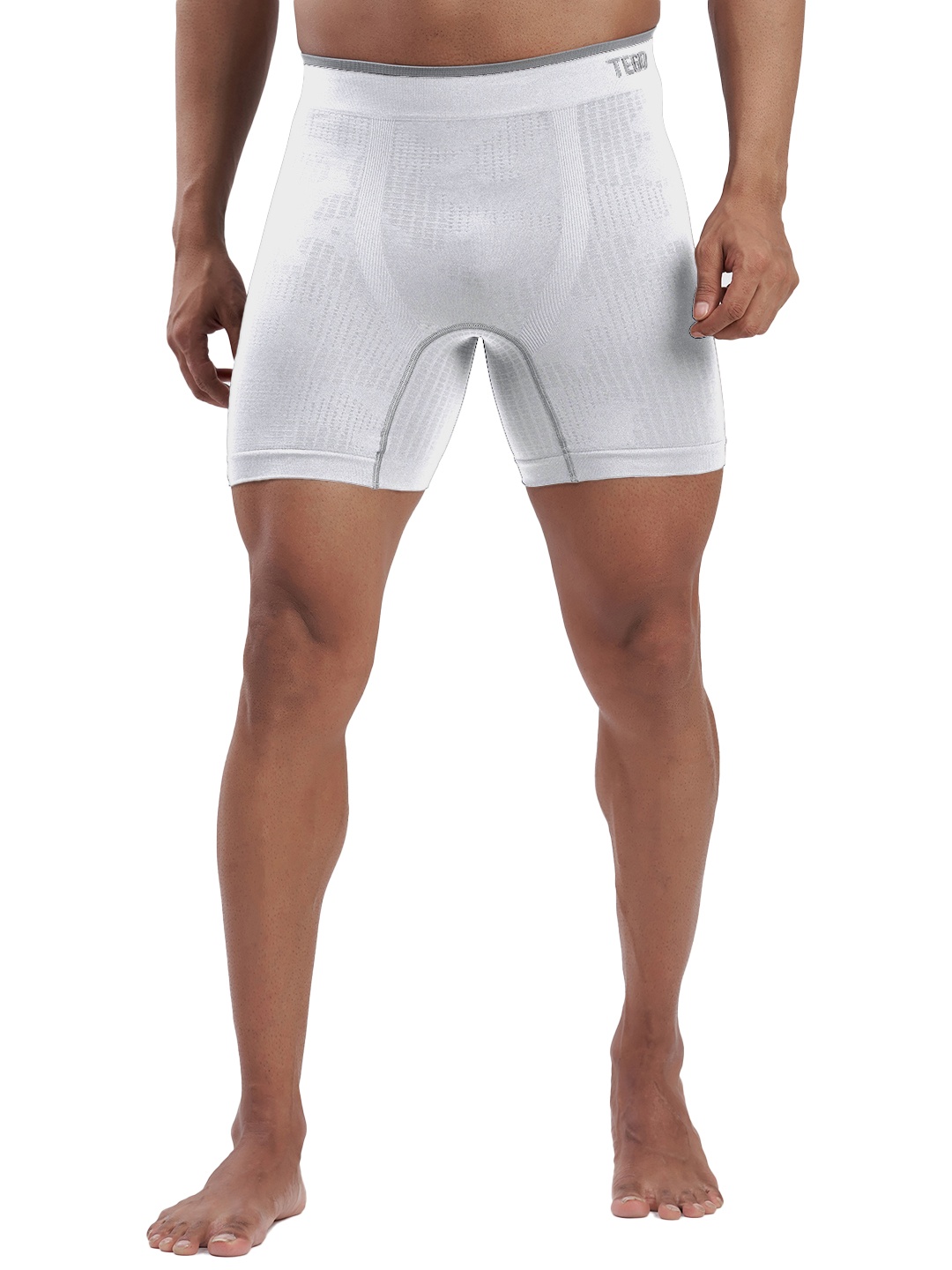 

TEGO Men Outer-Elastic Boxers TS0294-1, White