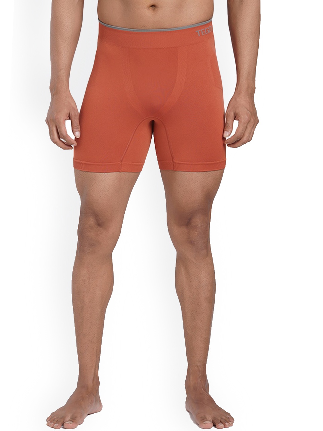

TEGO Outer-Elastic Slip-On Boxers TS0404-1, Rust