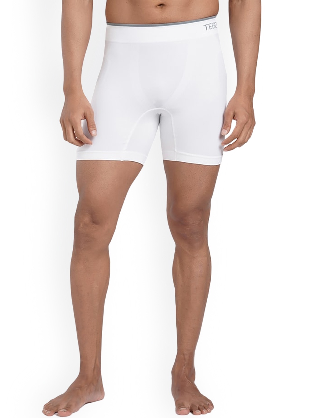 

TEGO Outer-Elastic Slip-On Boxers TS0403-1, White