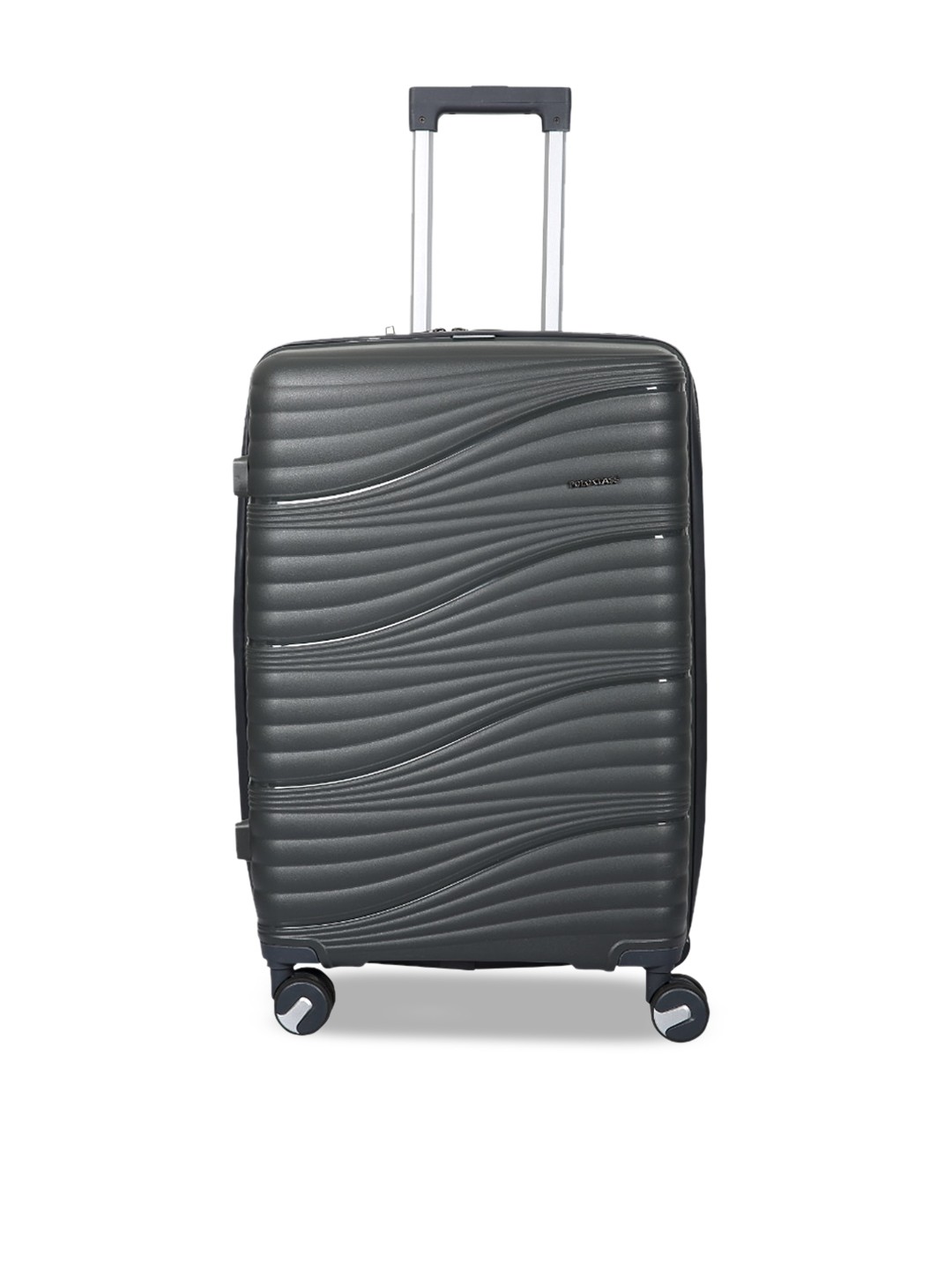

Polo Class Textured Cabin Hard Side Trolley Bag - 28 Inch, Grey