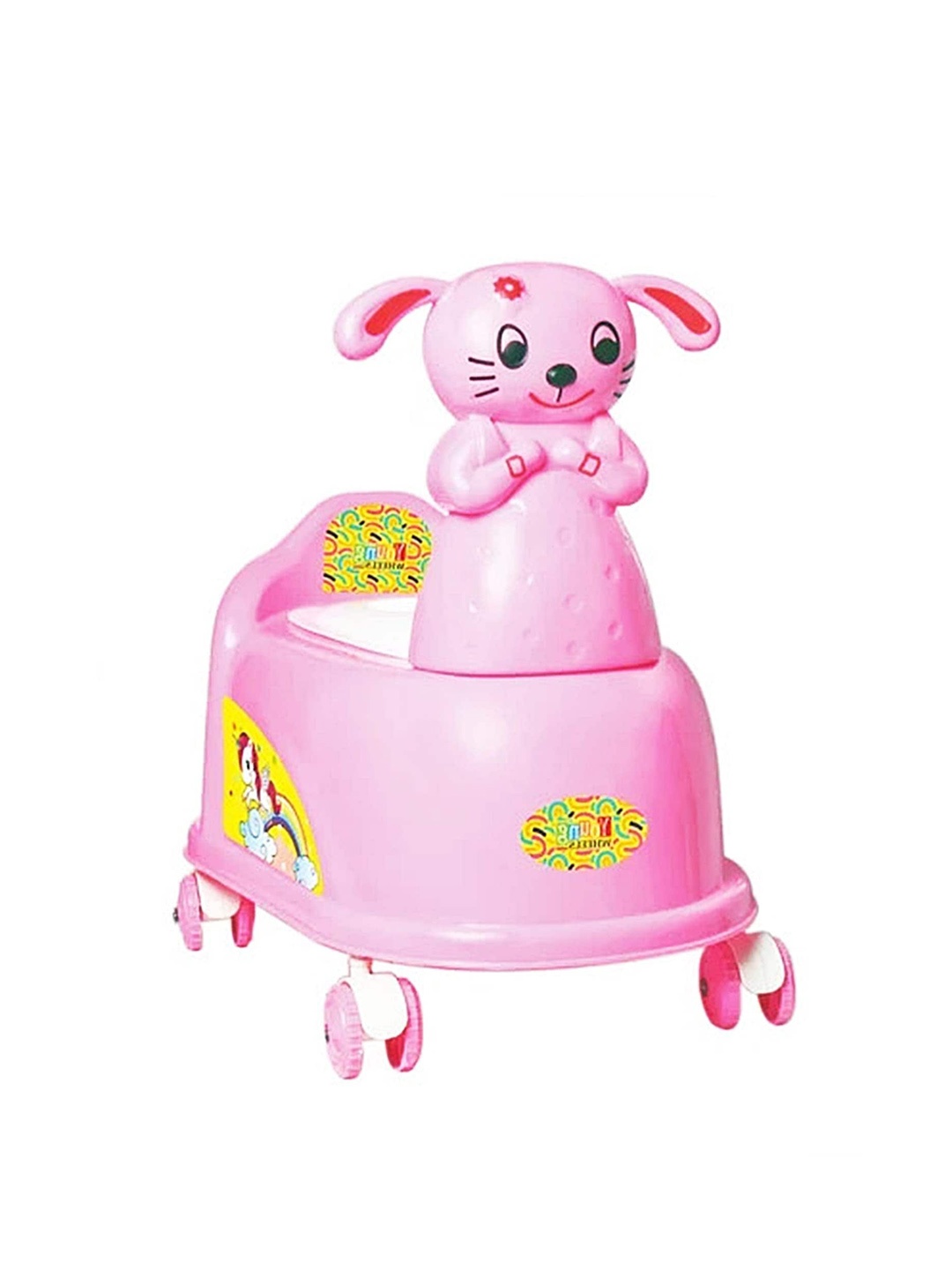 

MUREN Kids Pink Bunny -Ride On Car Shape Design Potty Training Seat