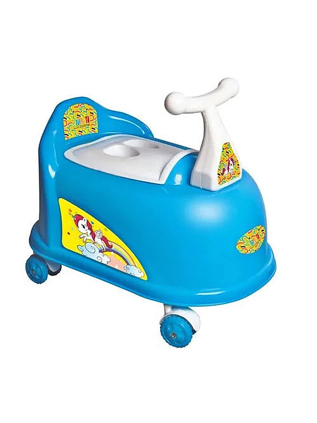 

MUREN Muren Kids Potty Training seat with Three Wheel &Handle 9 month-3 years, Blue