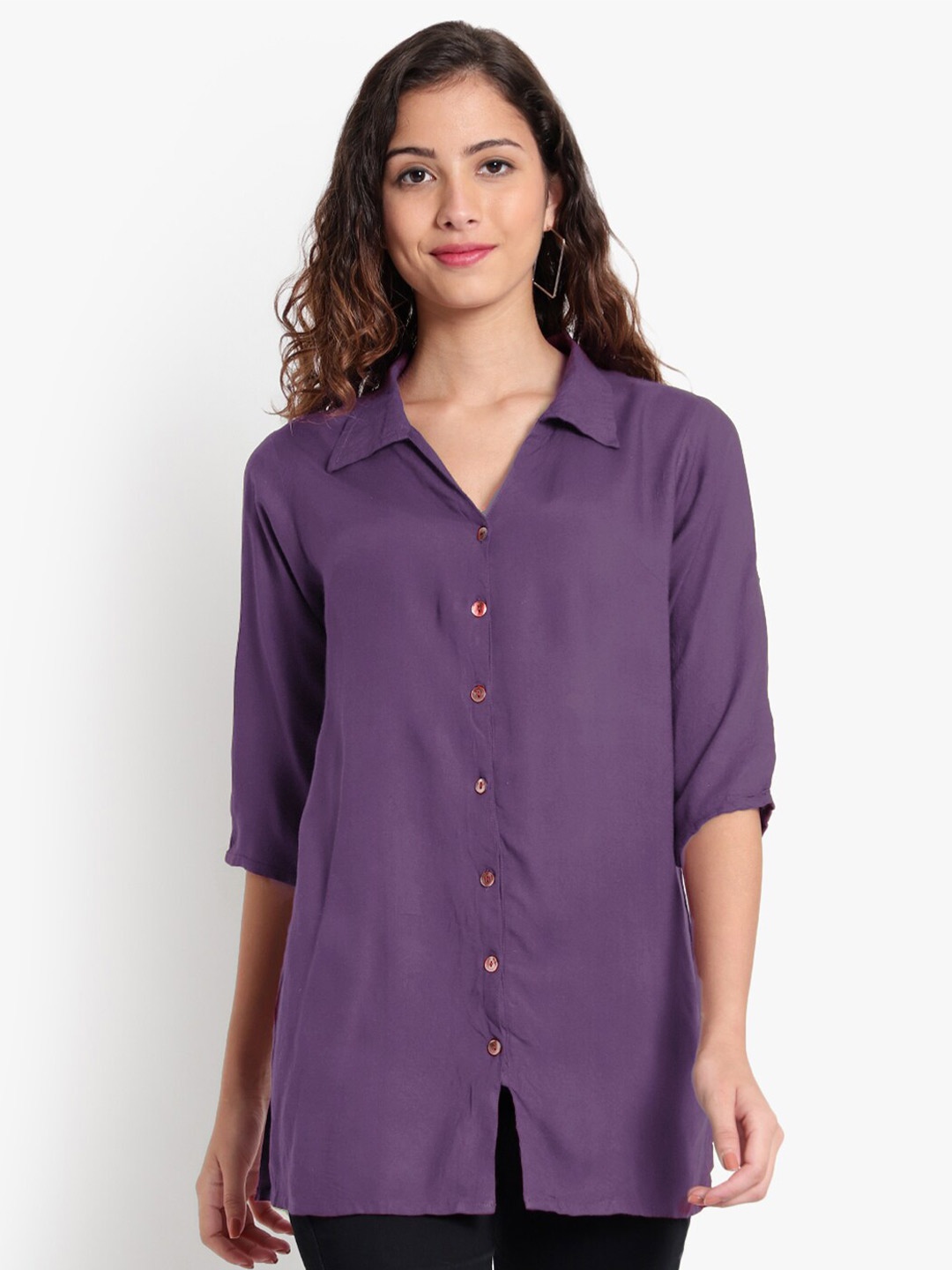 

Indietoga Classic Casual Shirt, Lavender