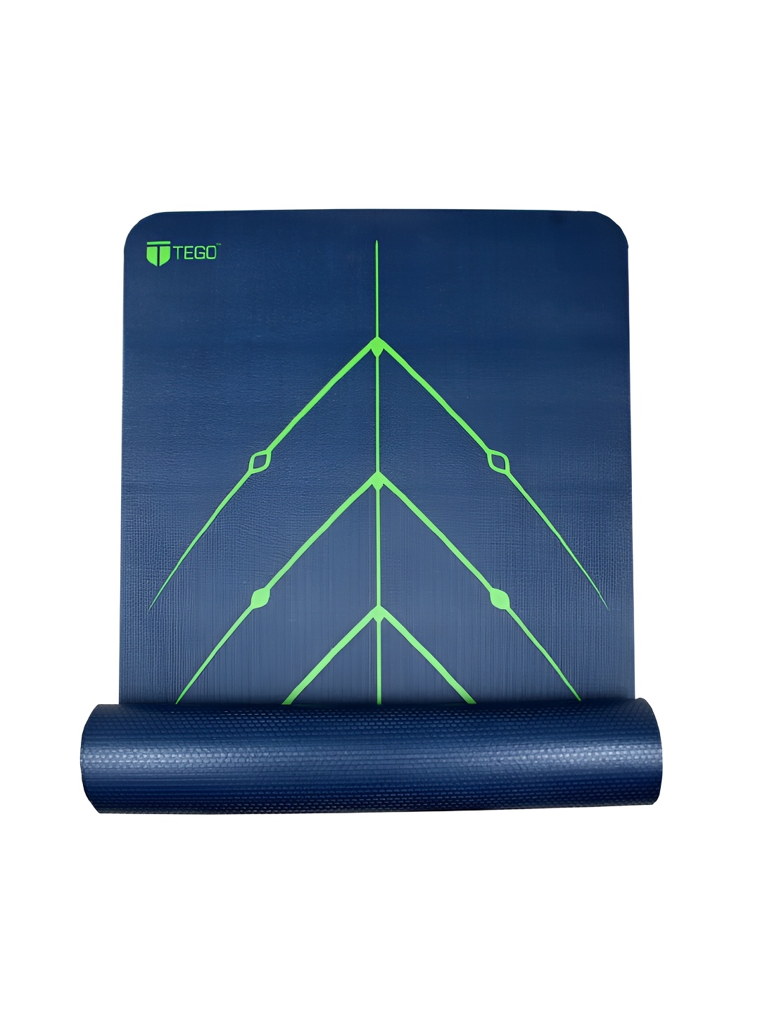 

TEGO Blue Self Design Rectangular Yoga Mats