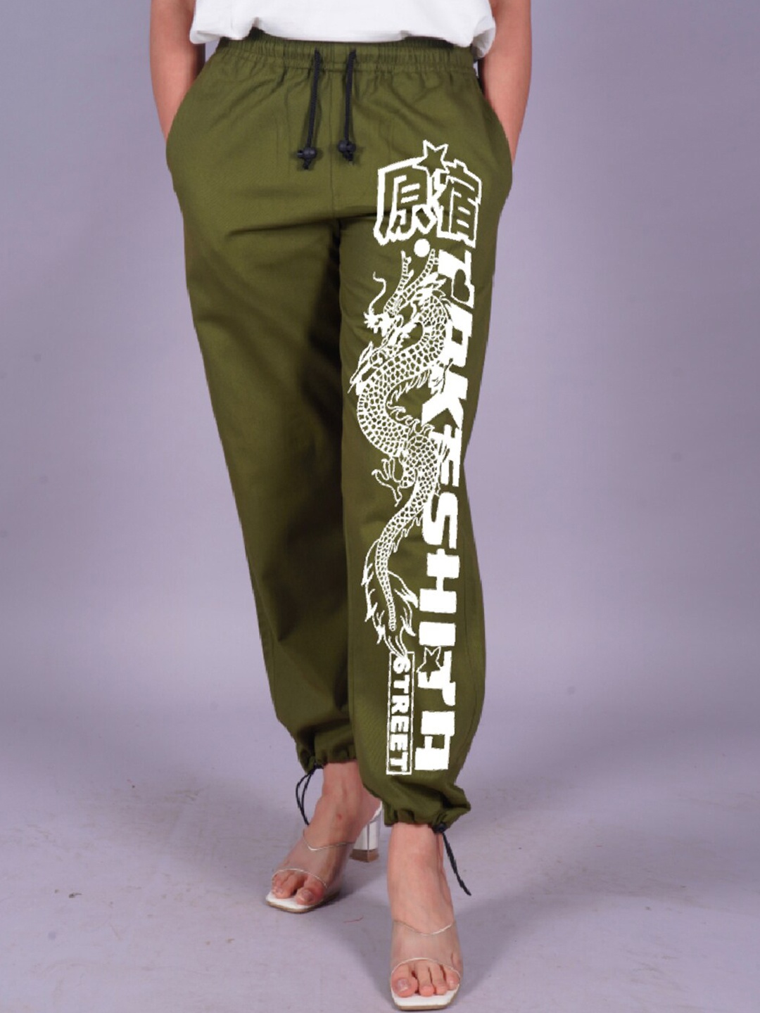 

VYVE Women Relaxed Joggers Trouser, Olive