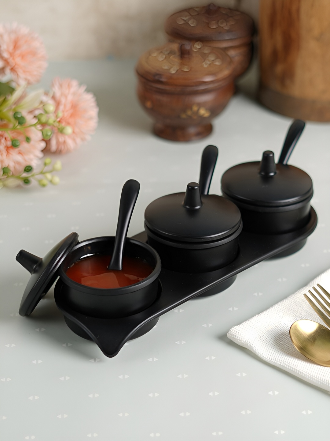 

CDI Black Melamine Dishwasher and Microwave Safe Food Container