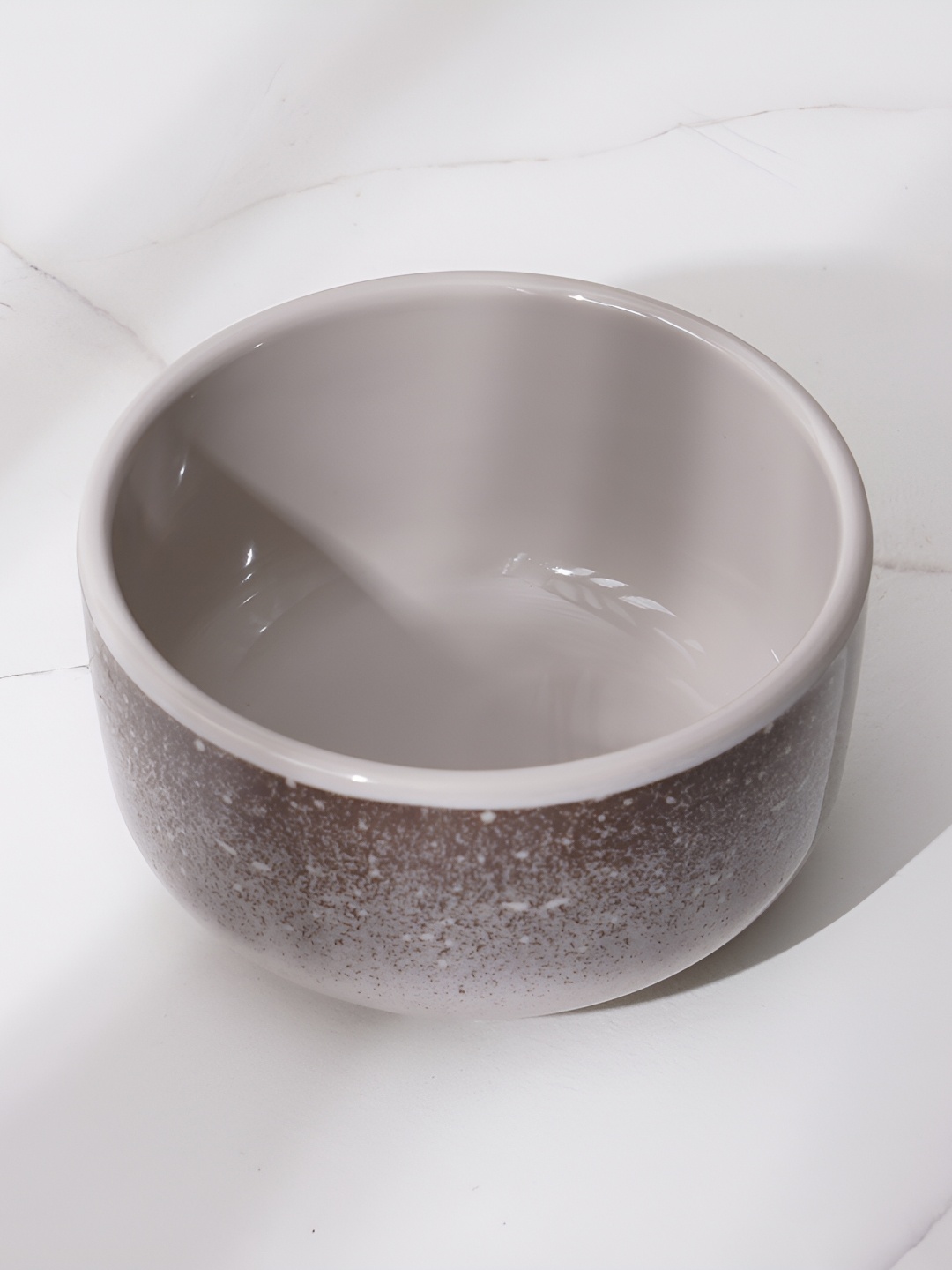

Home Centre Brown & Grey Melamine Printed Dishwasher Safe Veg Bowl 180 ml