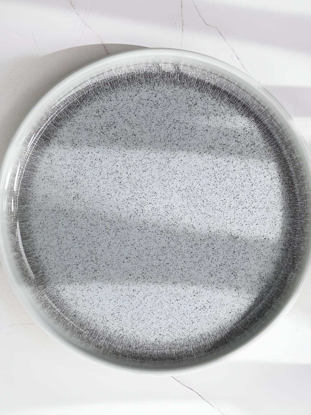 

Home Centre Grey Printed Melamine Dishwasher Safe Dinner Plate 2