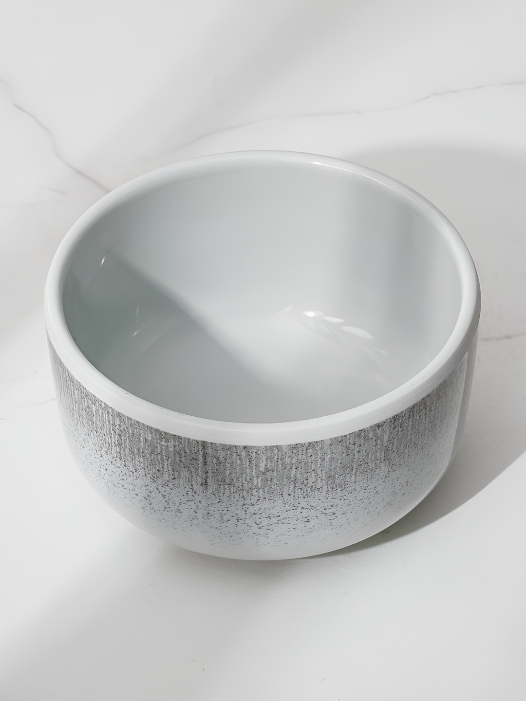

Home Centre Grey Melamine Dishwasher Safe Serving Bowl 180ml