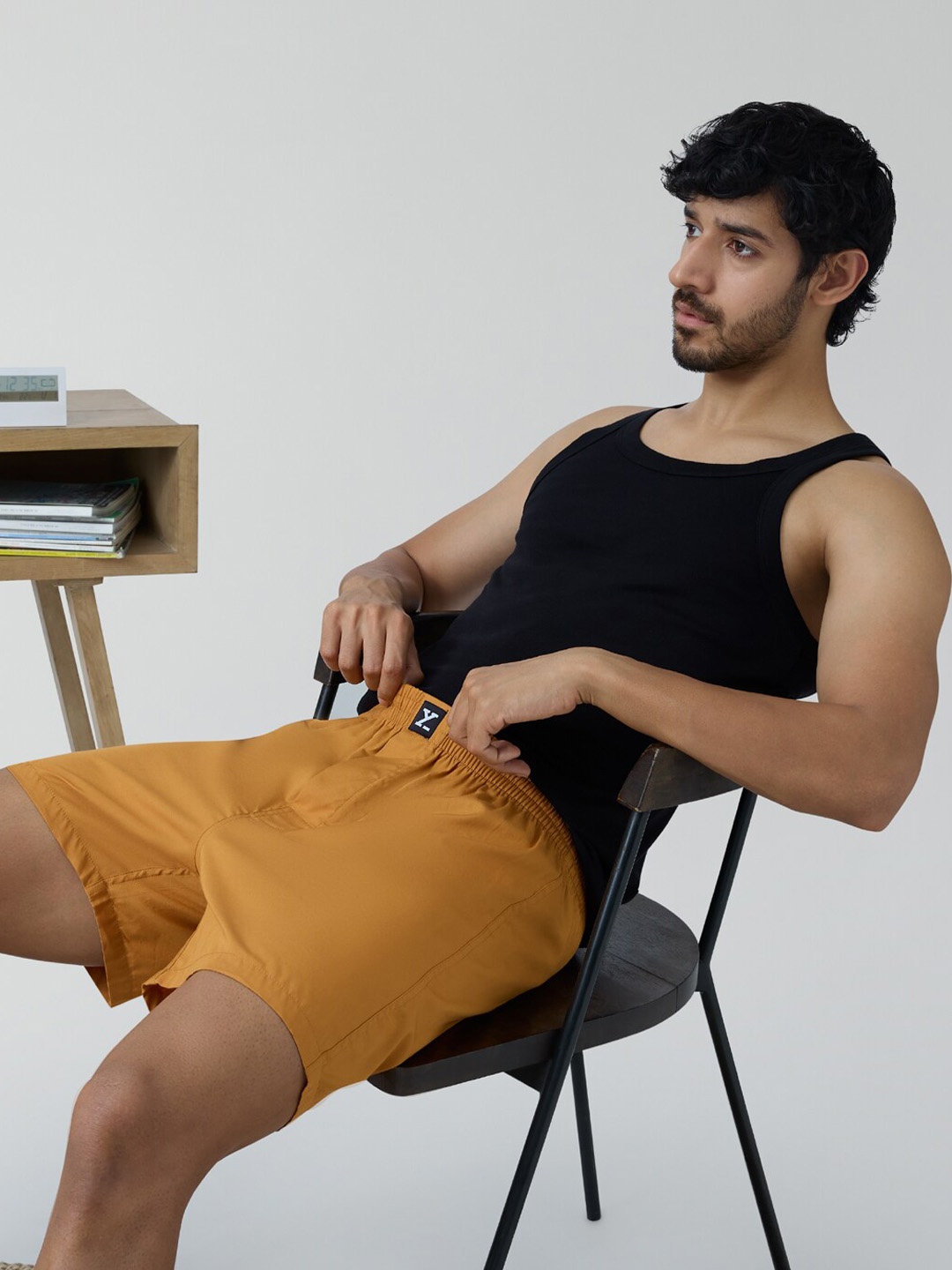 

XYXX Pace Mid-Rise Cotton Boxer XYBOX105, Mustard