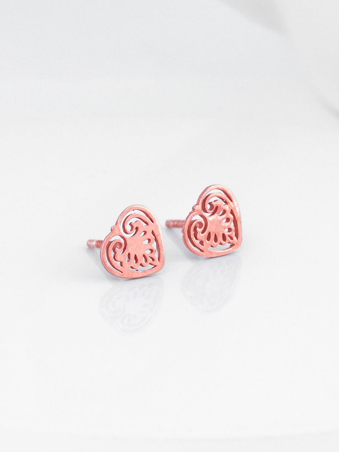 

GIVA Contemporary Studs Earrings, Rose gold