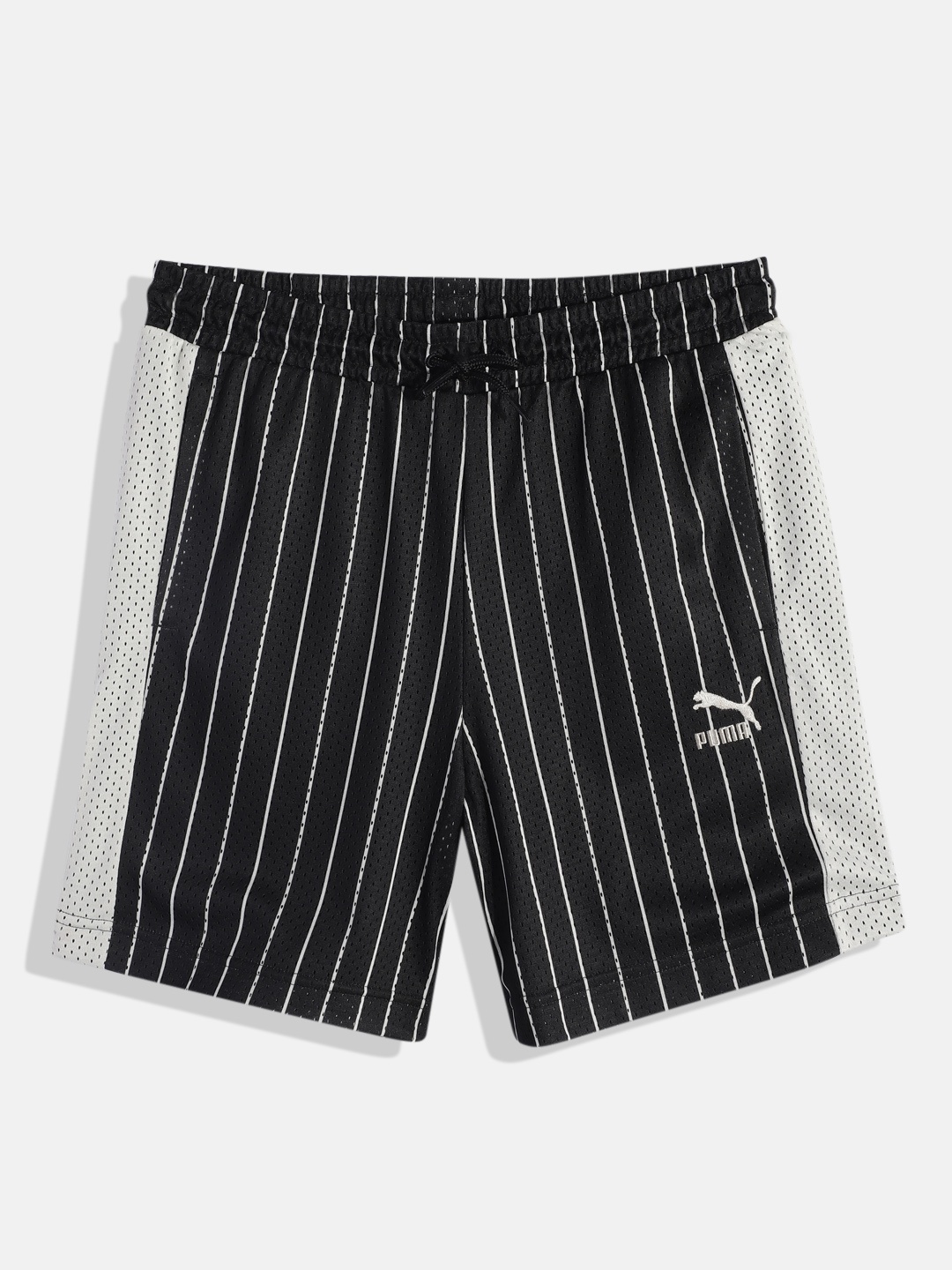 

Puma Boys Relaxed Fit For the Fanbase Basketball Shorts, Black