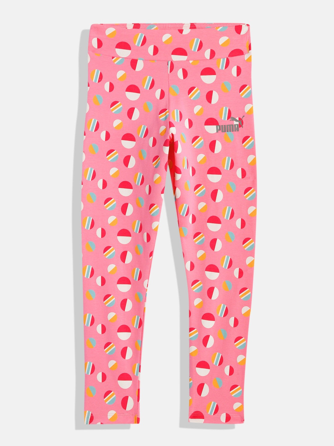 

Puma Girls Printed SUMMER CAMP Leggings, Pink