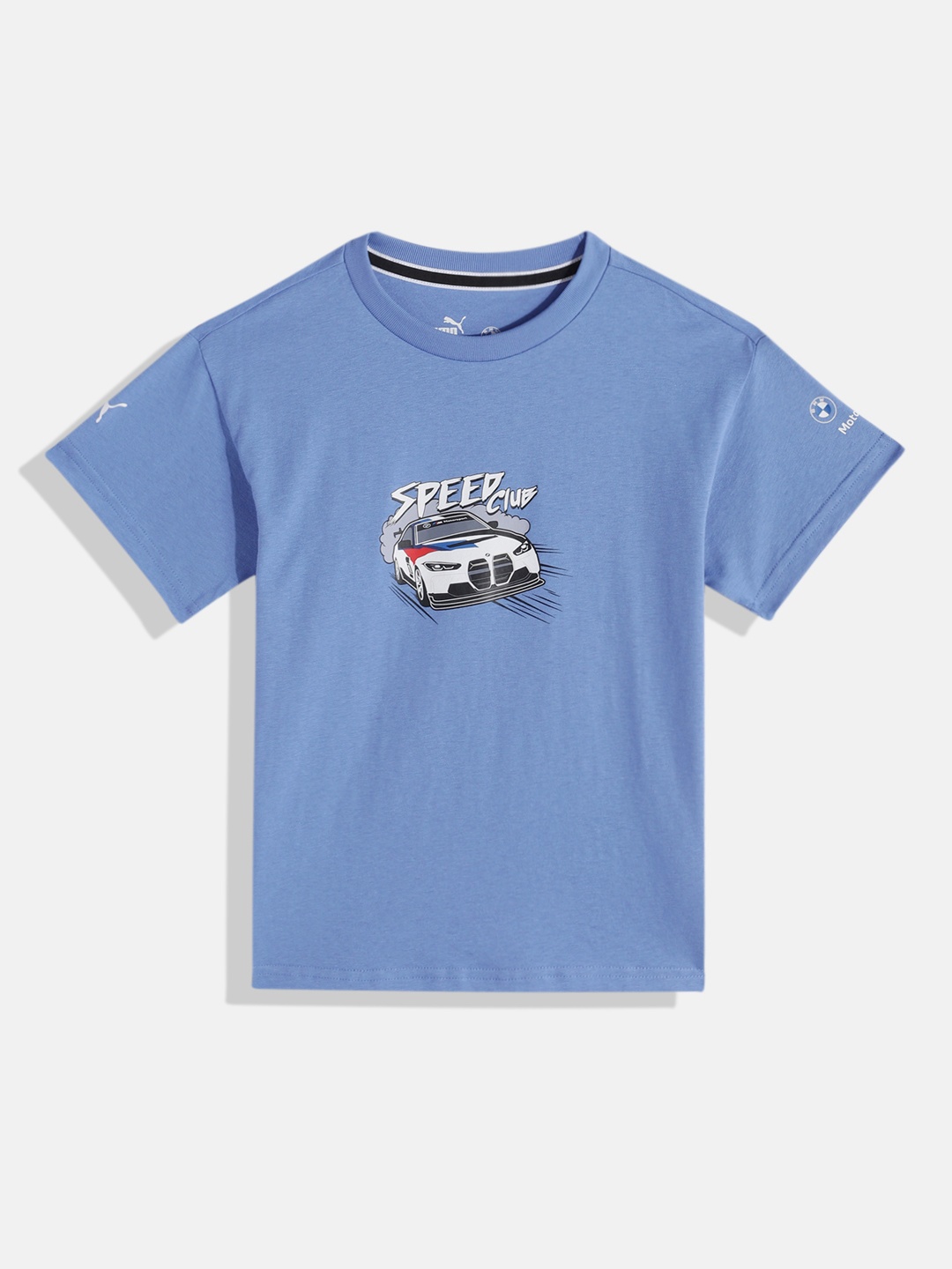 

PUMA Motorsport Kids BMW Motorsport Printed Pure Cotton Relaxed Fit T-shirt, Blue