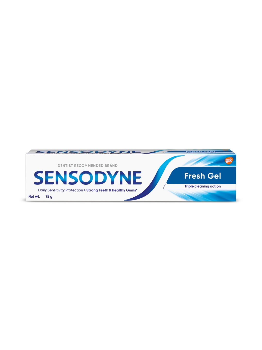 

Sensodyne Fresh Gel Toothpaste For Daily Sensitivity Protection - 75g, Blue