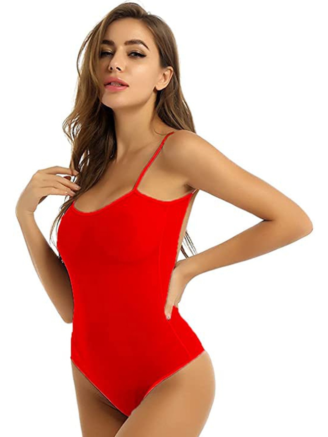 

Klamotten Shoulder Straps Baby Doll, Red