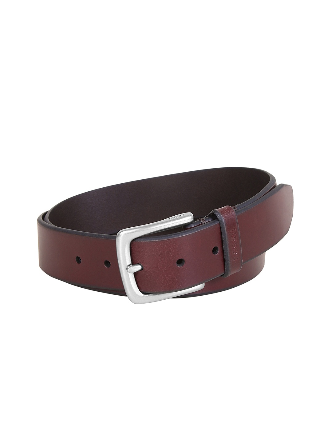 

Fossil Men Belt, Burgundy