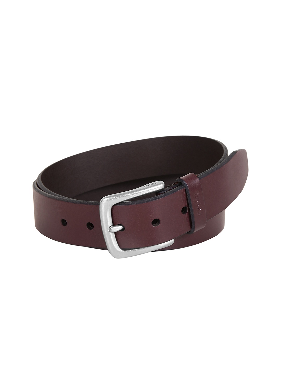 

Fossil Men Belt, Burgundy