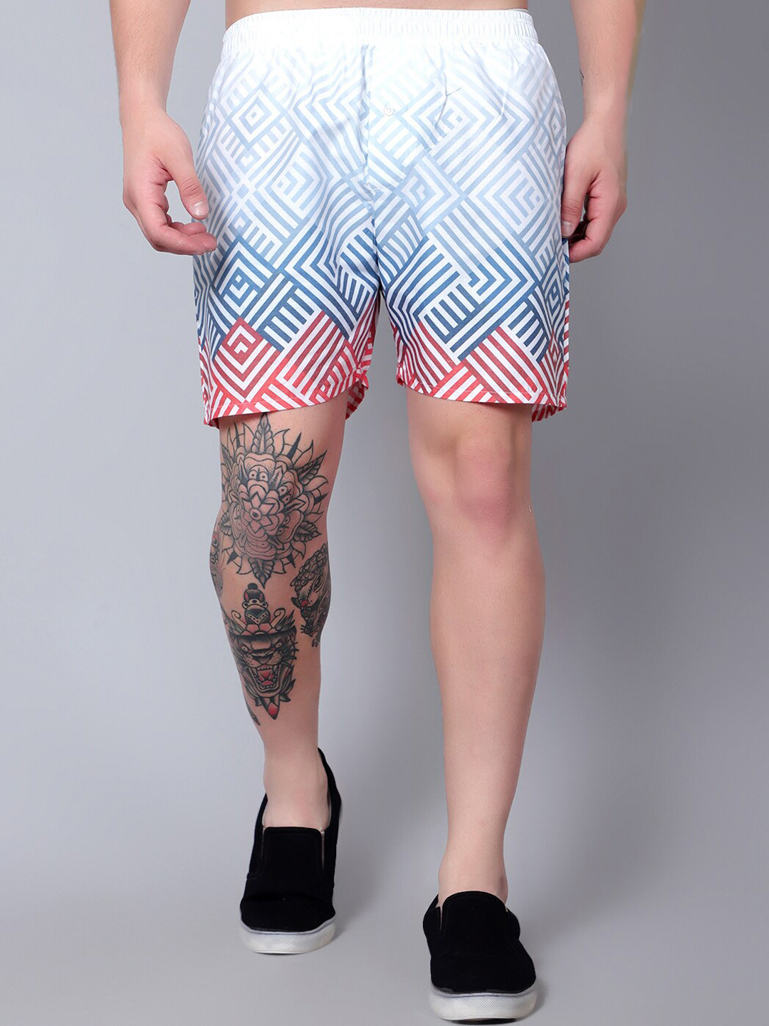 

Zombom Printed Pure Cotton Odour-Free Boxer ZB_BOXER_2303_WHITE_S