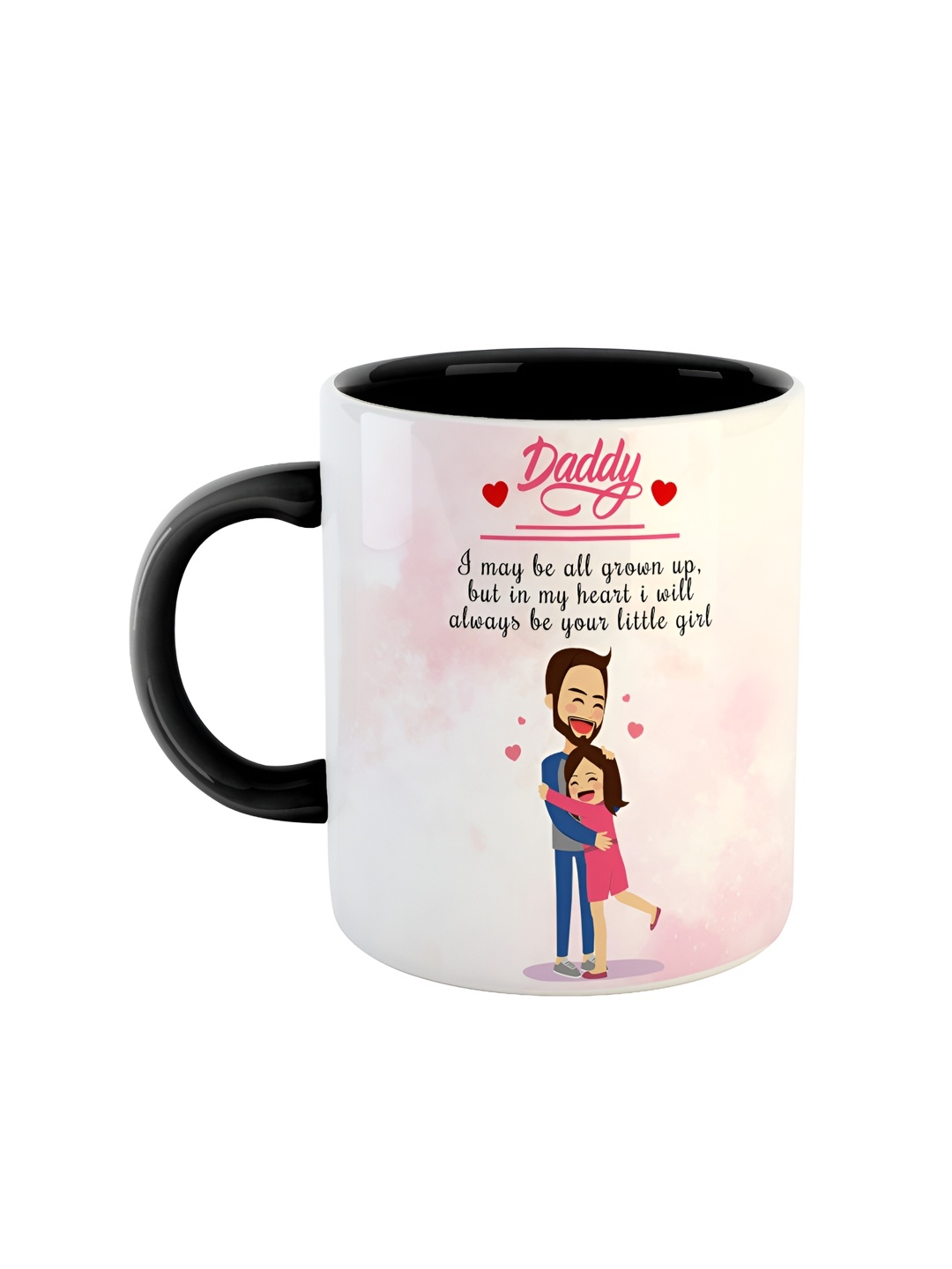 ARTBUG Black & White Printed Ceramic Glossy Mug 350 ml