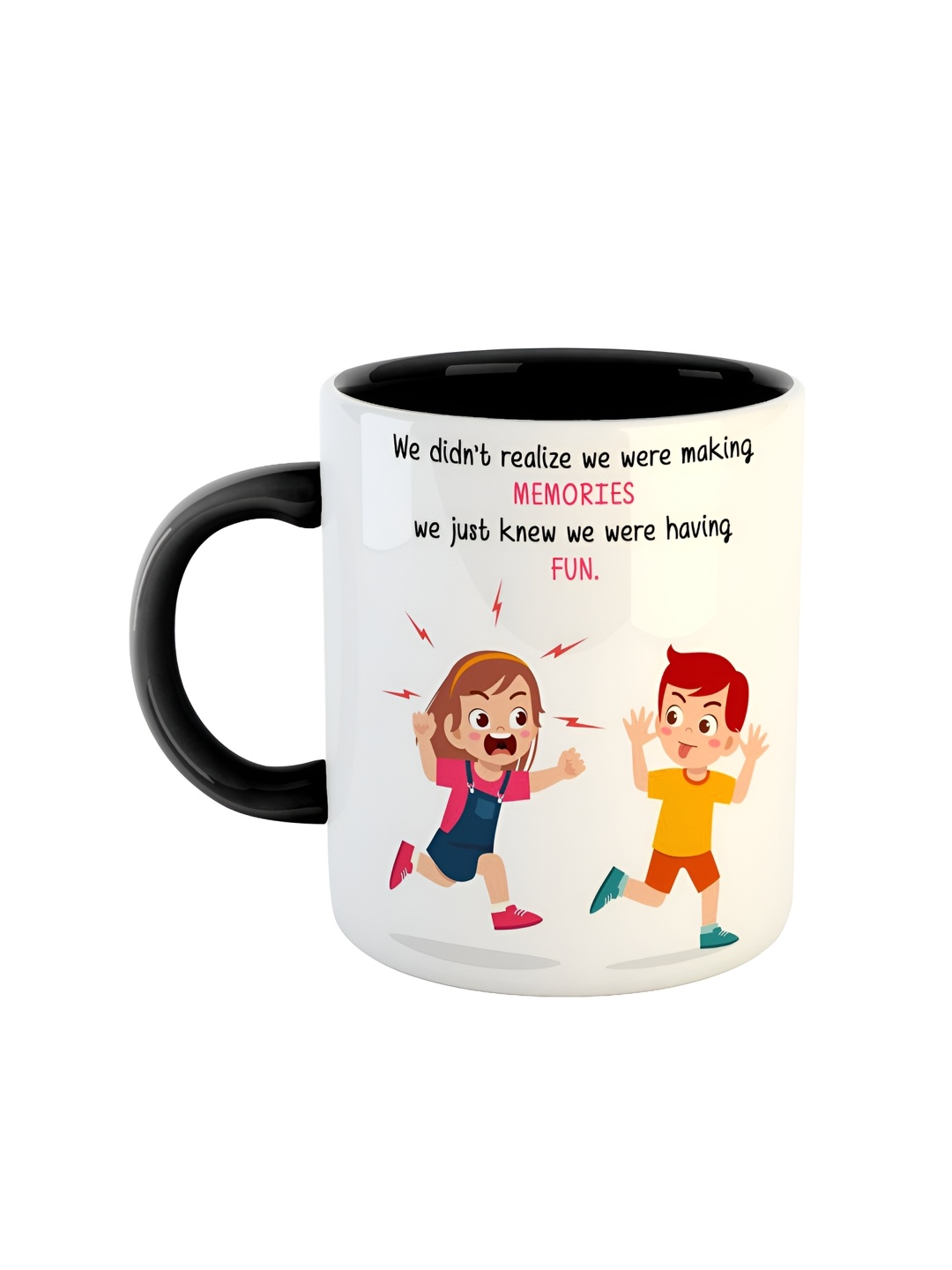 

ARTBUG Black & White Printed Ceramic Glossy Mug 350 ml