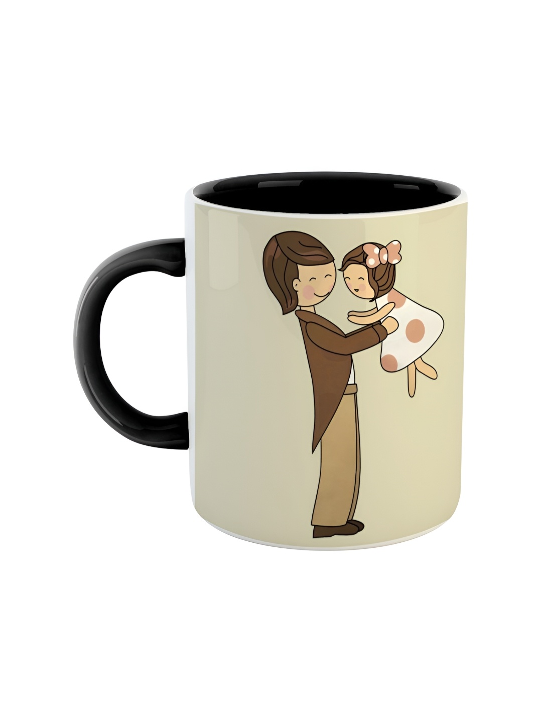

ARTBUG Black & White Printed Ceramic Glossy Mug