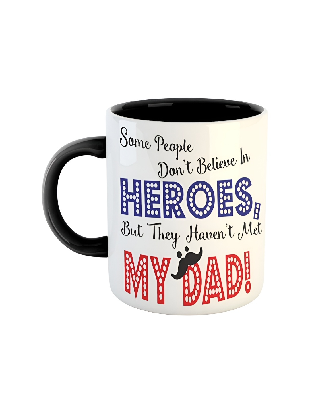 

ARTBUG Black & White Printed Ceramic Glossy Mug