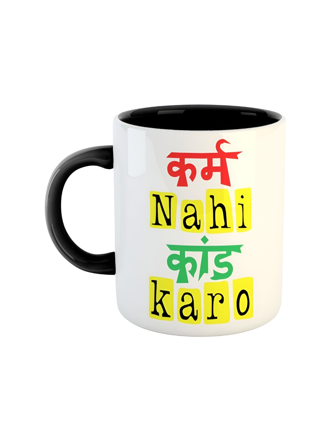 ARTBUG Black & White Printed Ceramic Glossy Mug 350ml