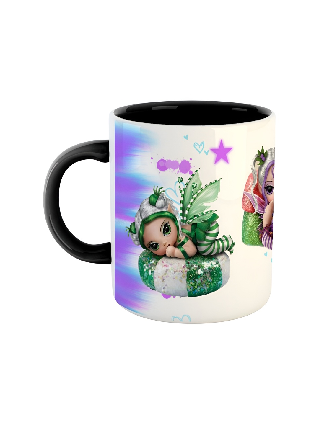 

ARTBUG Black & White Printed Ceramic Glossy Mug