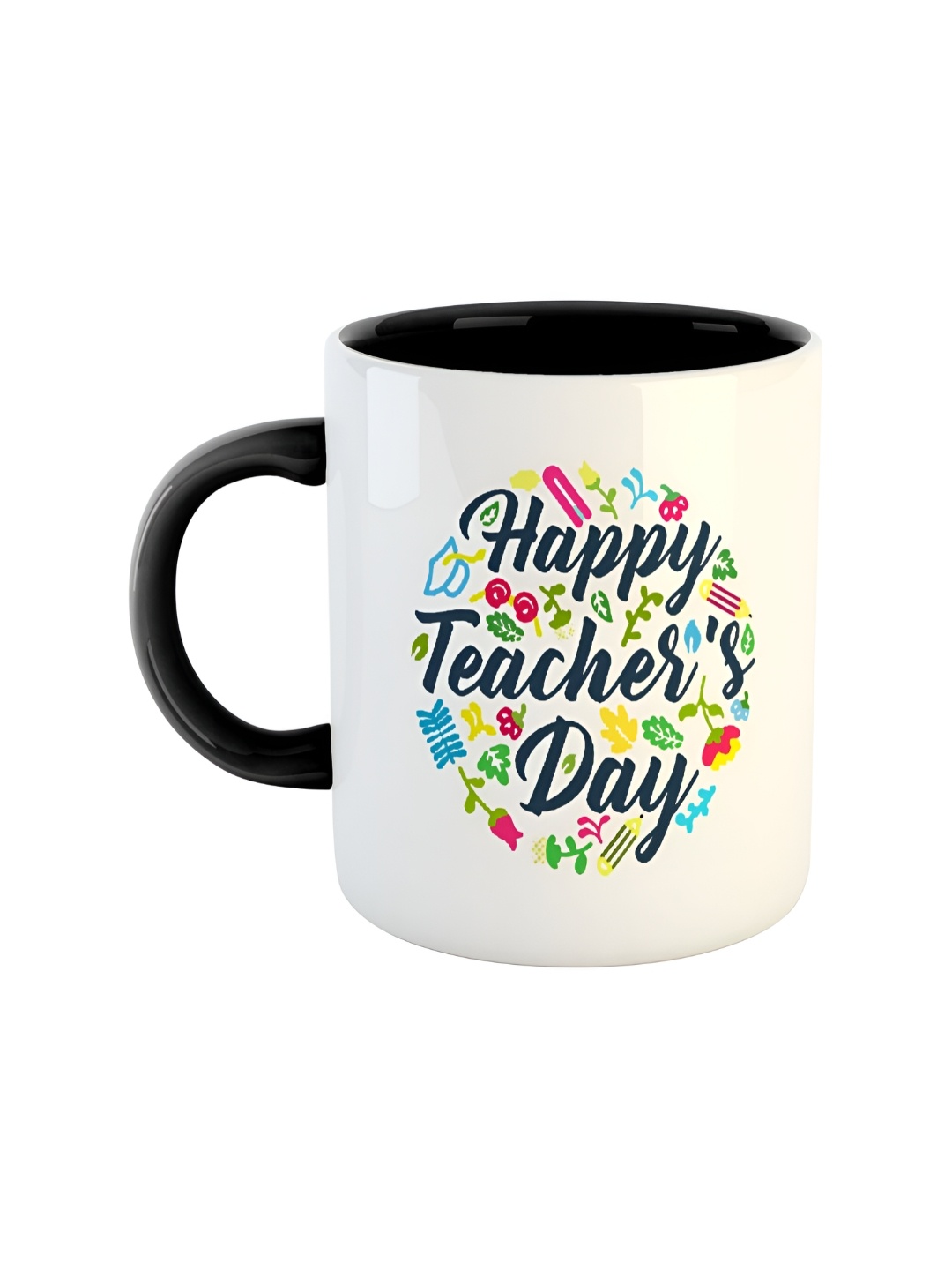 

ARTBUG Black & White Dishwasher Safe Printed Ceramic Glossy Mug 350 ml