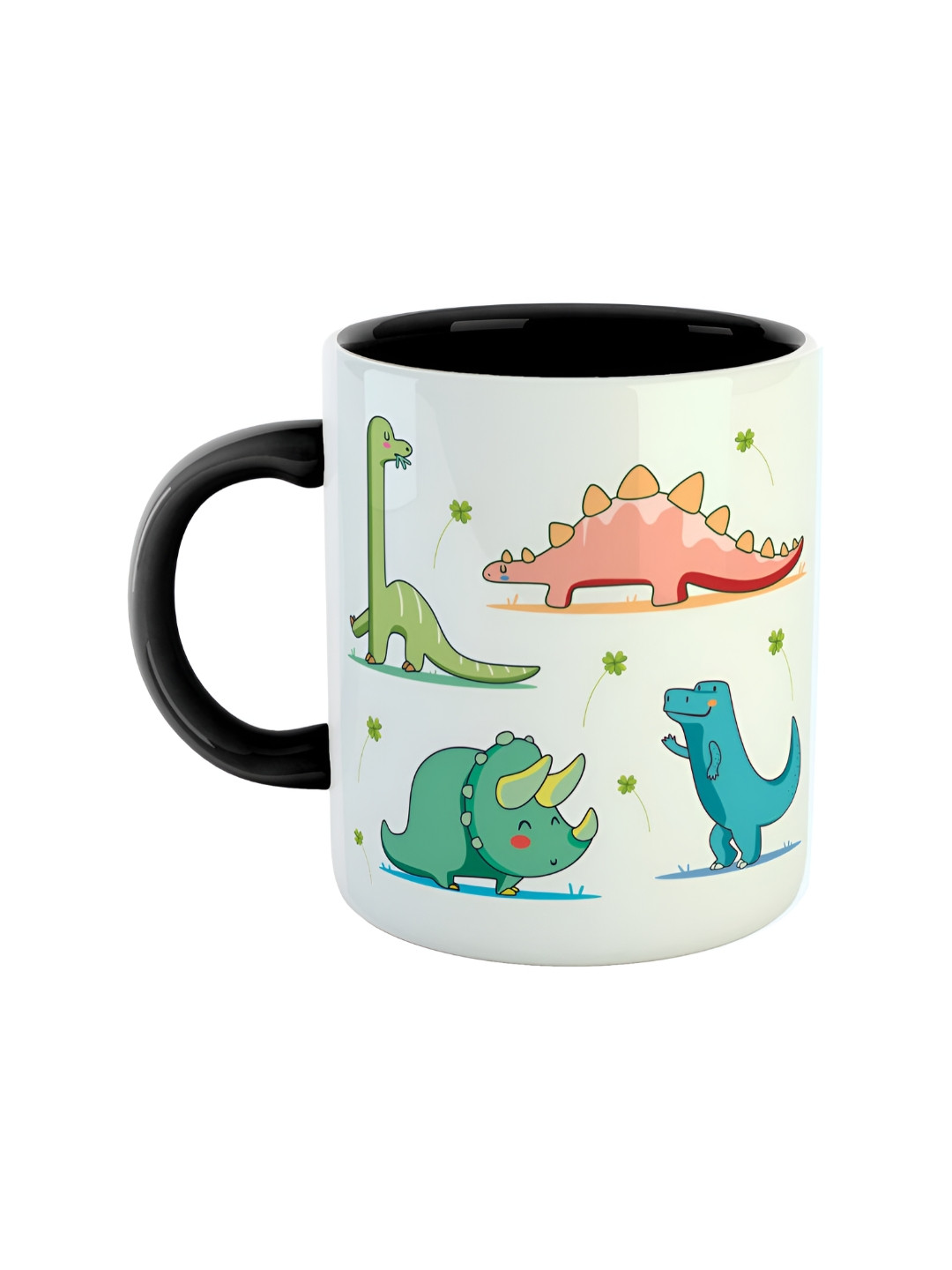 

ARTBUG Black White Printed Ceramic Glossy Mugs 350 ml