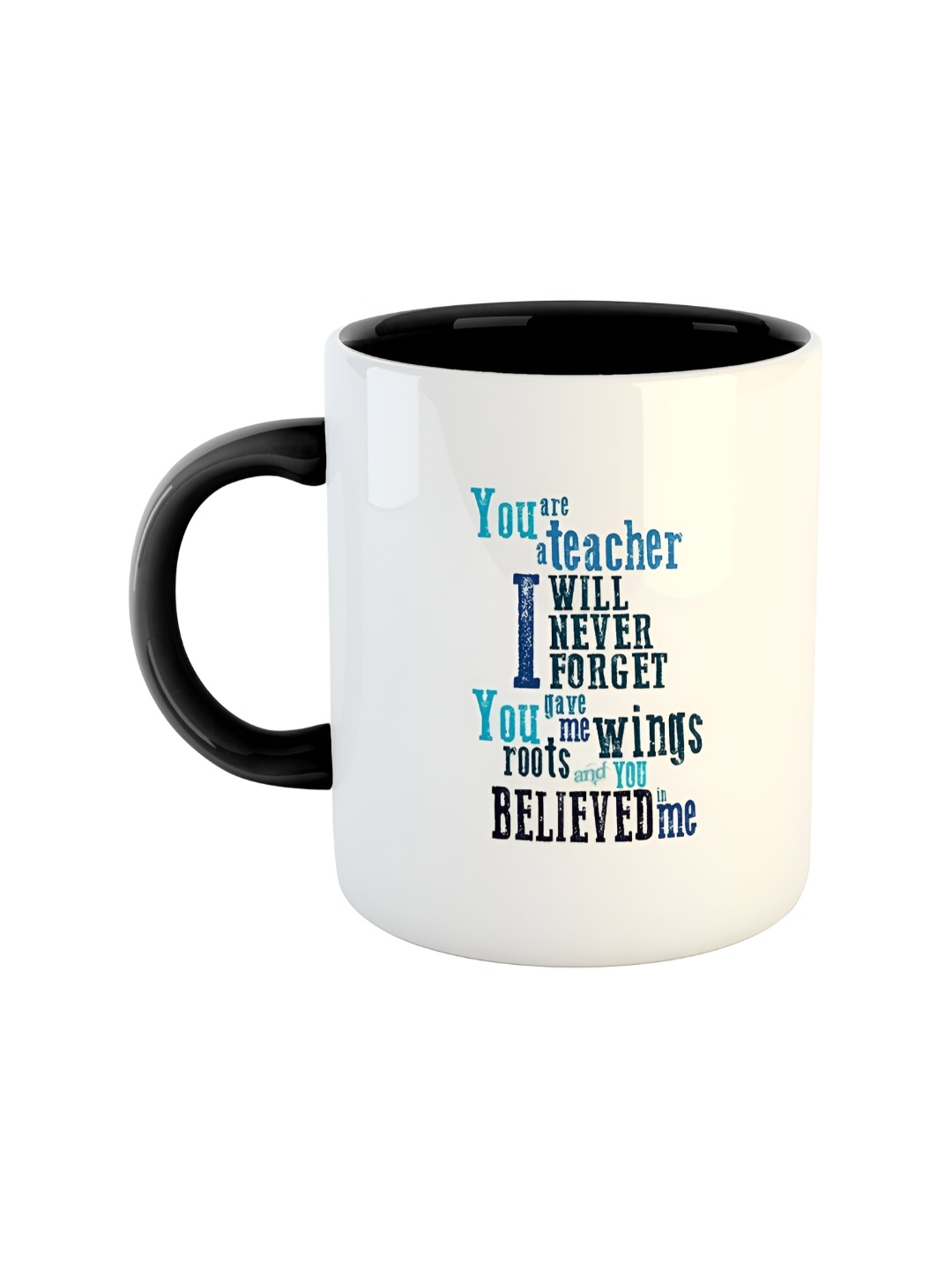 

ARTBUG Black White Printed Ceramic Glossy Mugs 350 ml