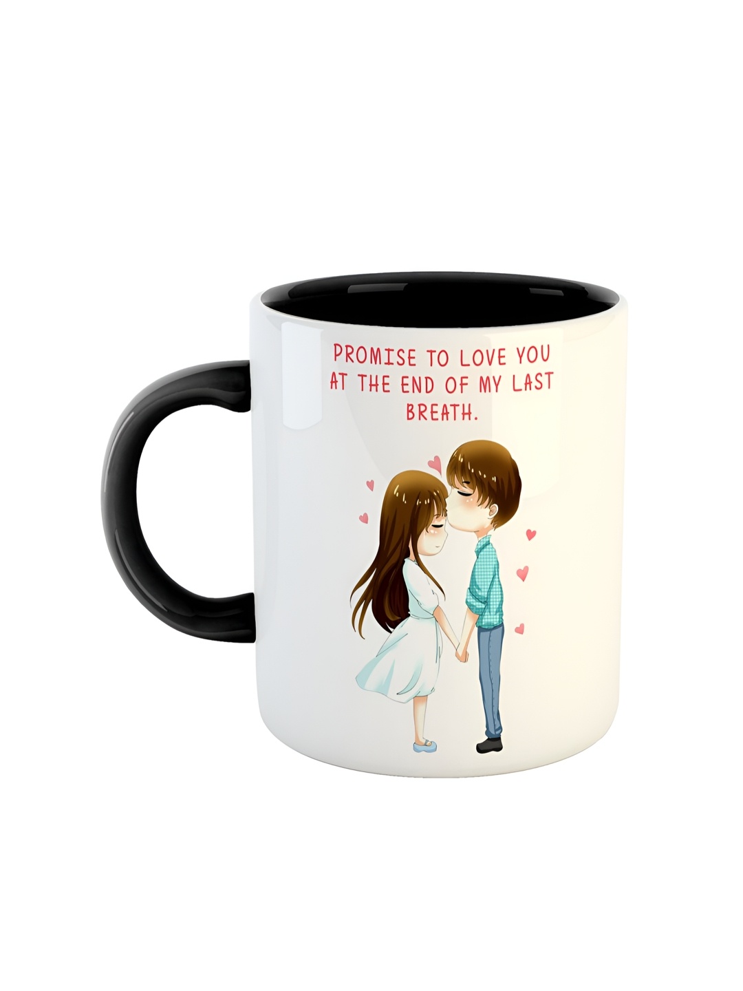 ARTBUG Black & White Dishwasher Safe Printed Ceramic Glossy Mug 350 ml