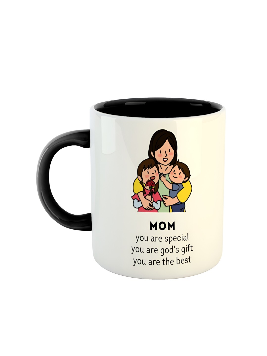 

ARTBUG Black & White Printed Ceramic Glossy Mug